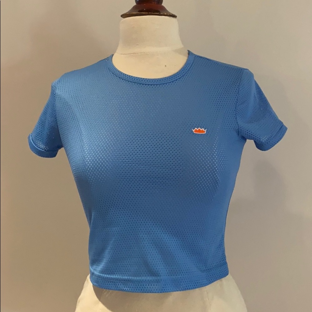 Todd Oldham Vintage crop top shirt